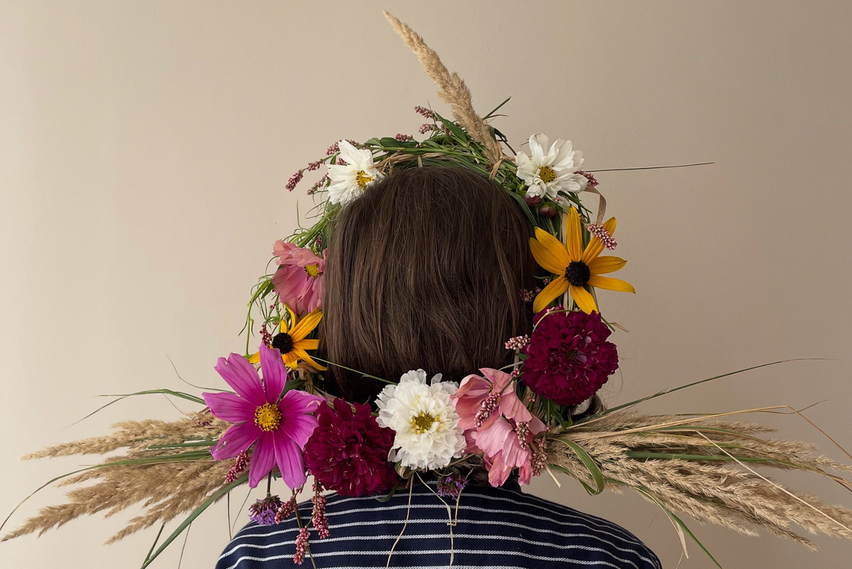 DIY Sint Jan / midzomerkrans maken