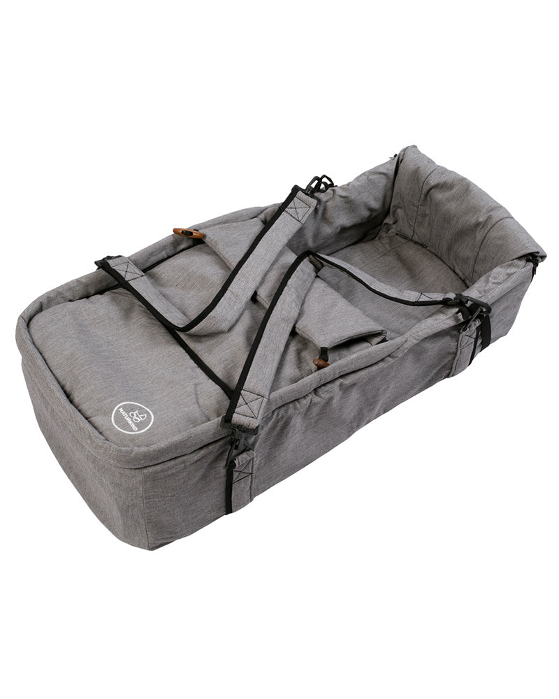 1. Kinderwagen Ida mottled grey - basis model inclusief reismand 1081340+6040