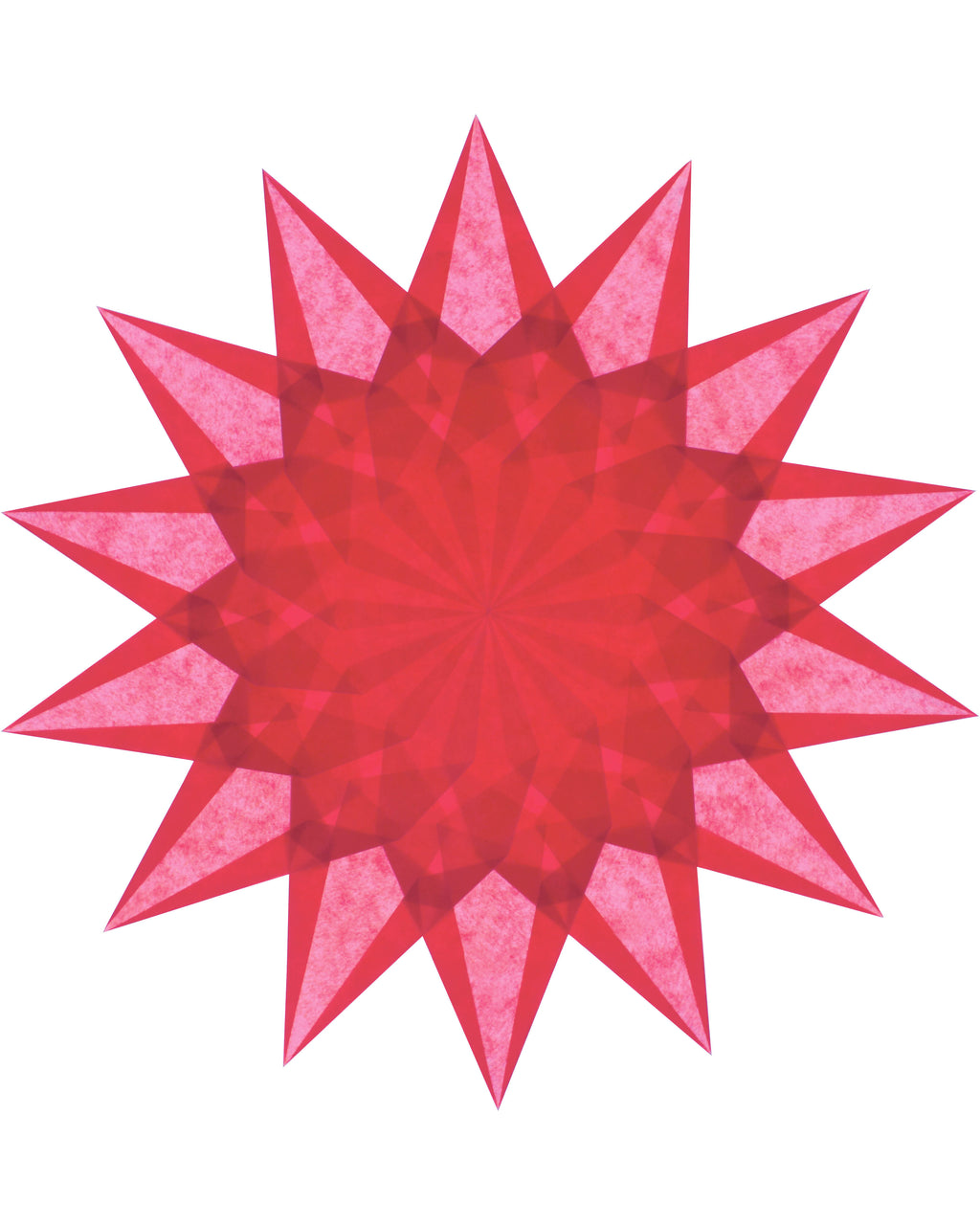 Folding set stars difficult - golden yellow