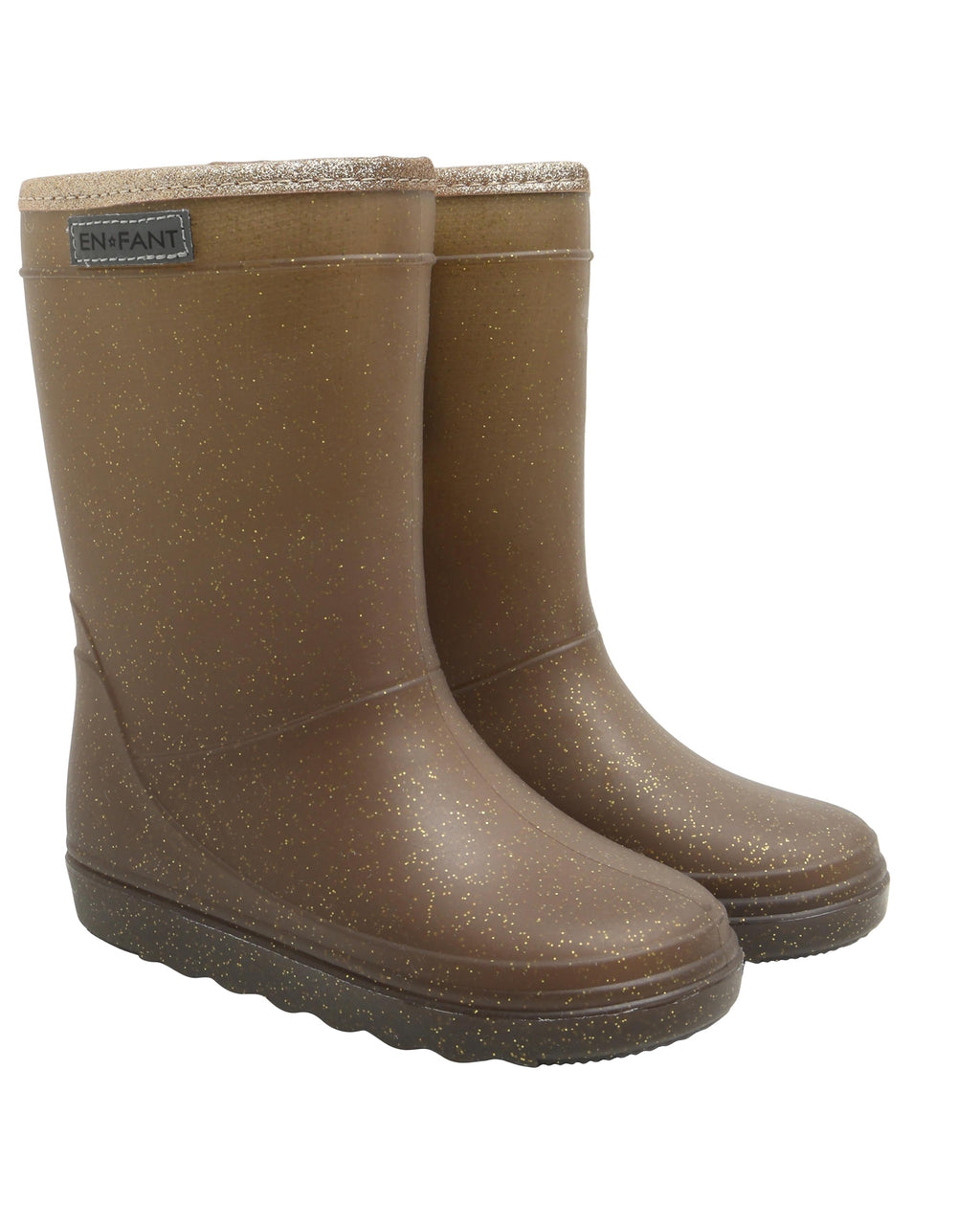 Thermoboots - glitter coffee bean