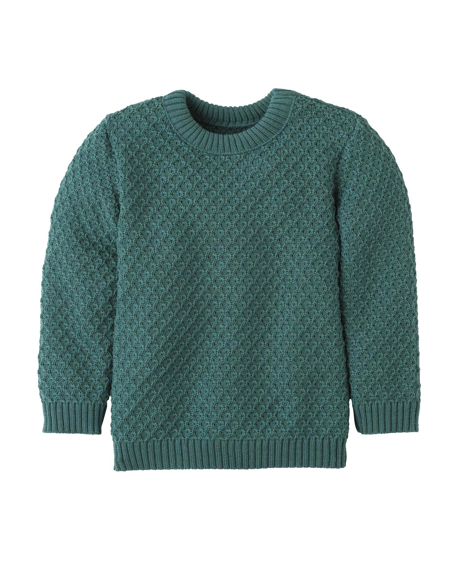 Aran sweater - eucalyptus 