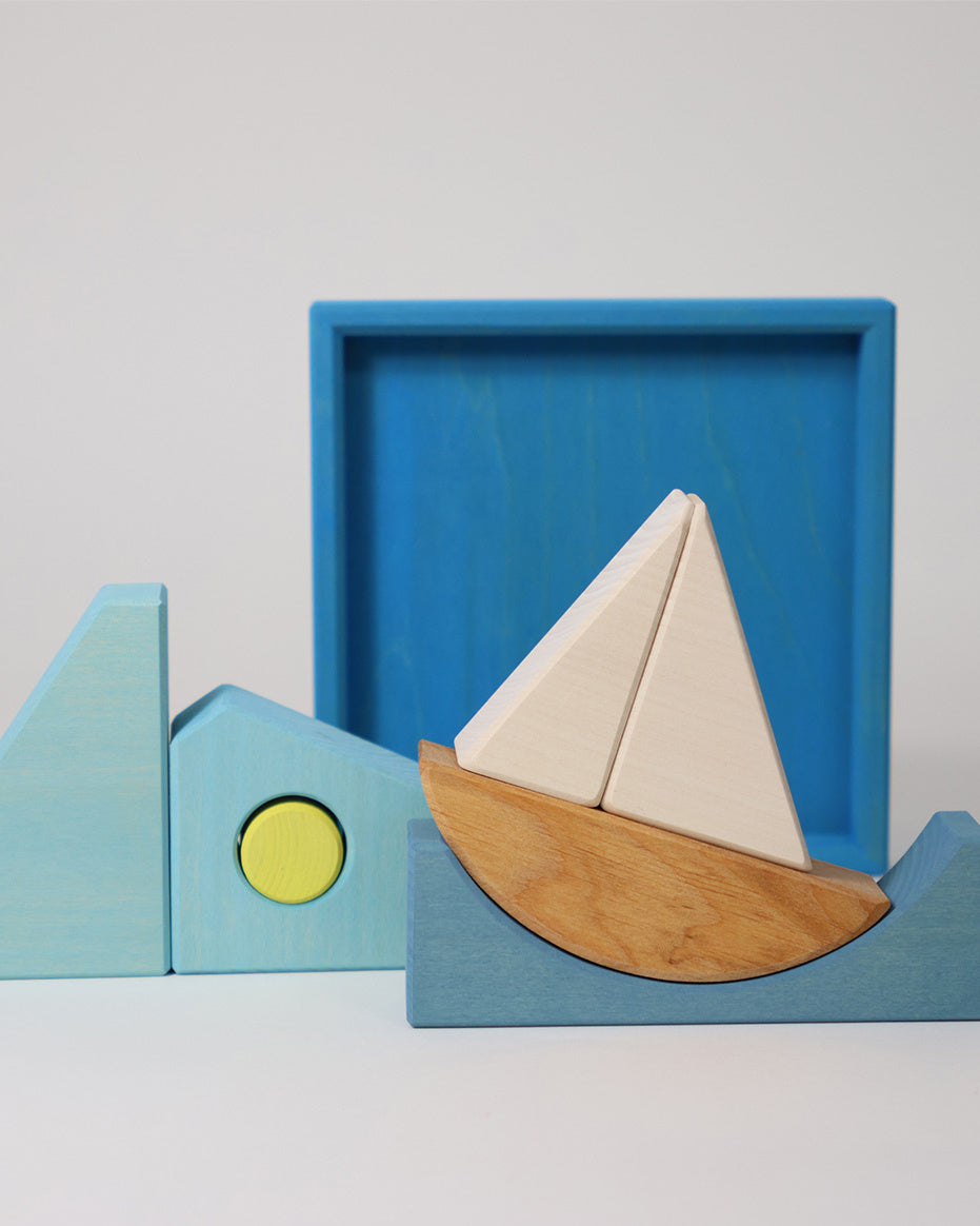 Grimm's construction set - sailboat | Ziloen
