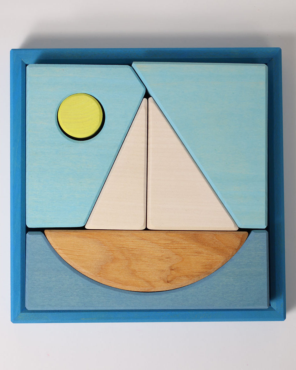 Grimm's construction set - sailboat | Ziloen