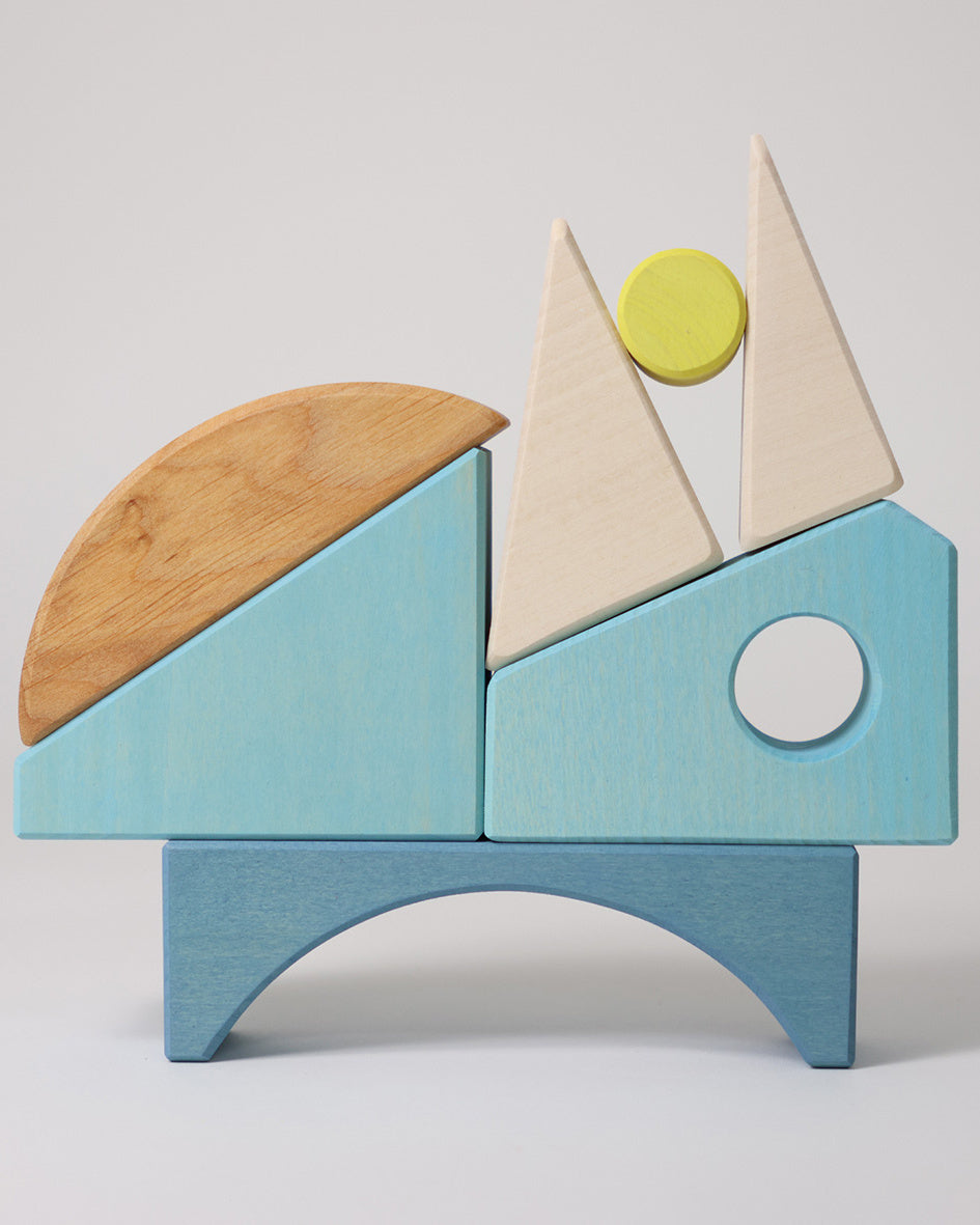 Grimm's construction set - sailboat | Ziloen
