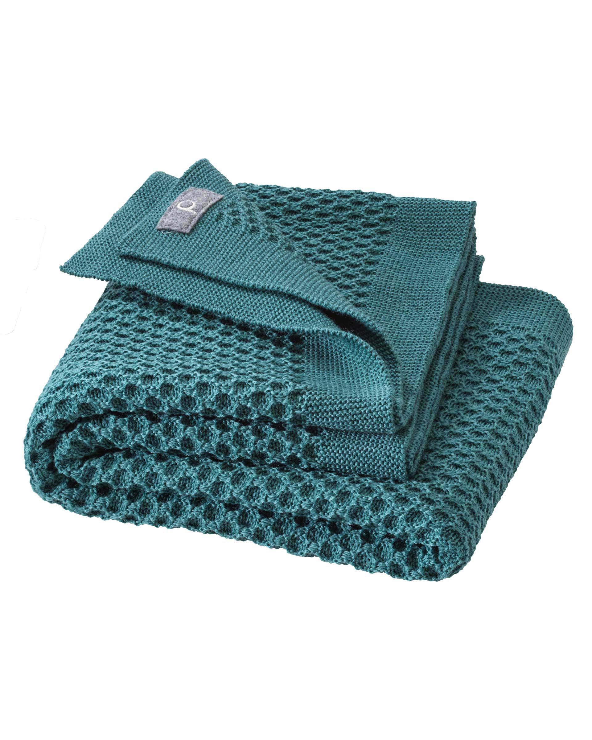 Honeycomb blanket - eucalyptus