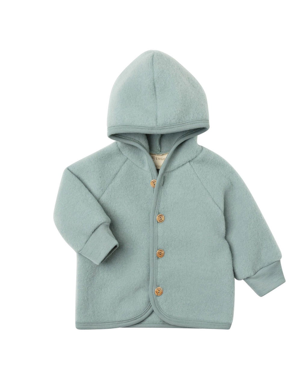 Wool Fleece Jacket - bergblau melange 