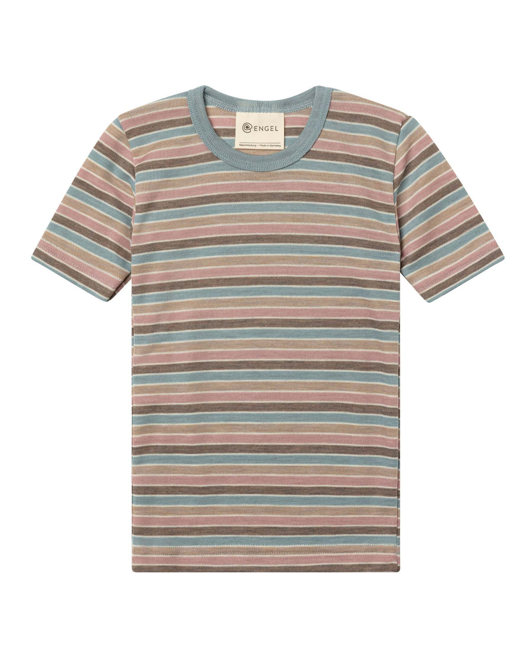 T-Shirt Kids Wool/Silk - Pastel 
