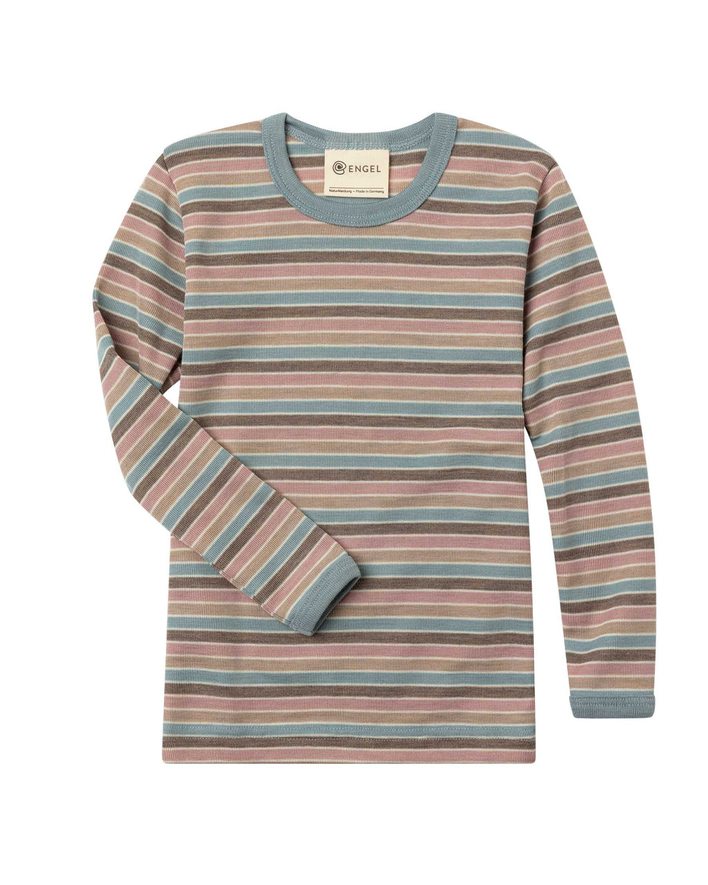 Children's longsleeve wool/silk - pastel