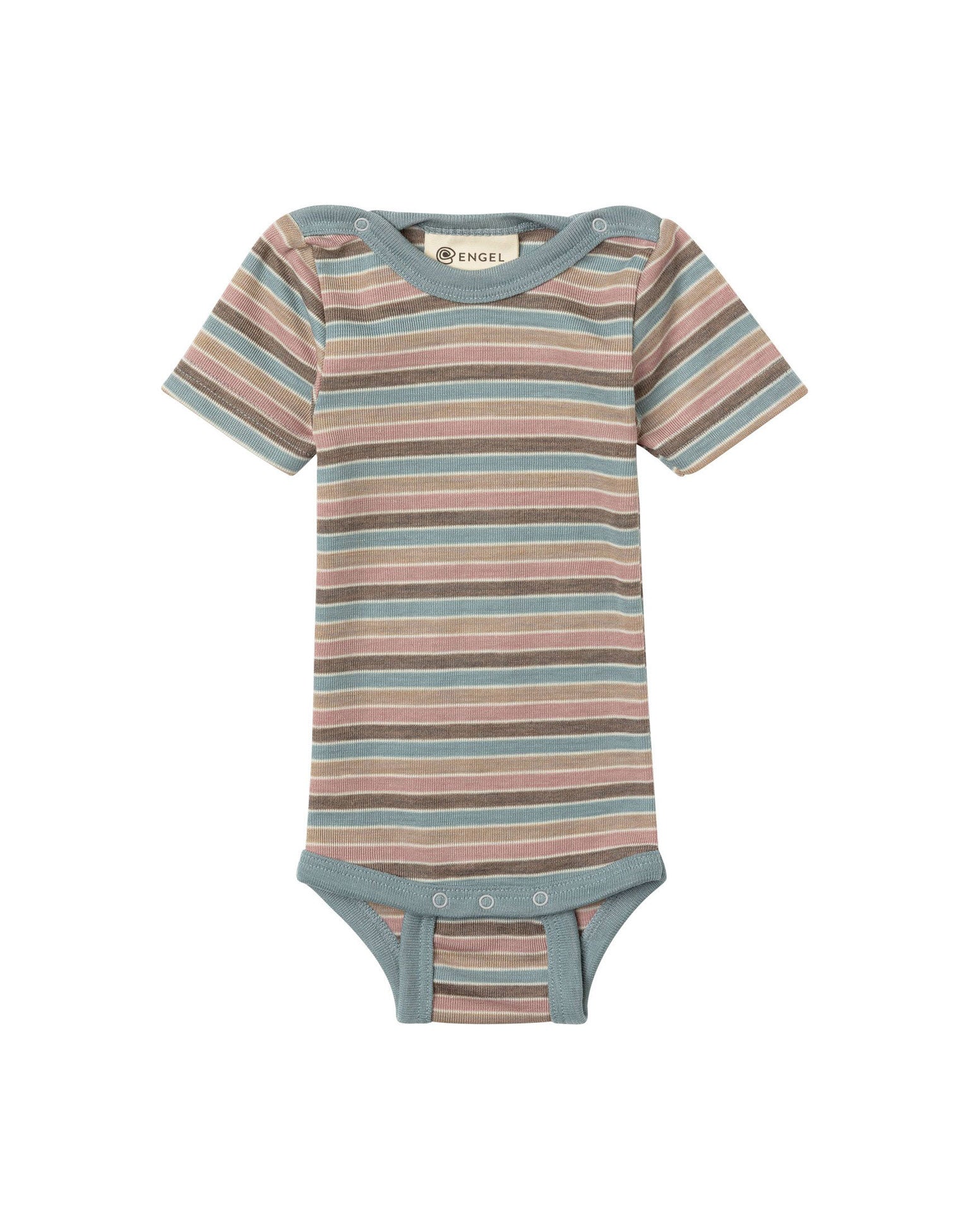 Body short sleeves wool/silk - Dots