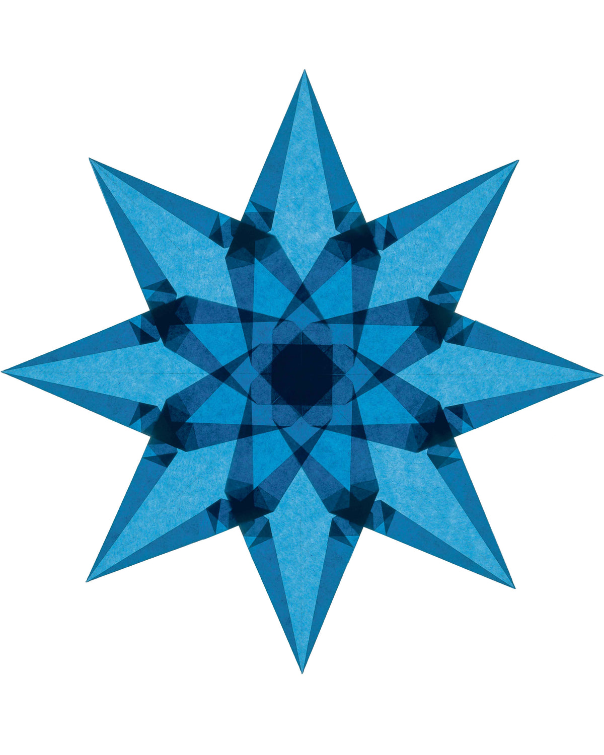 Folding set stars average - light yellow