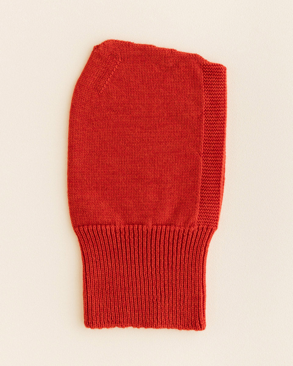 Merino wool Balaclava Eddy - red