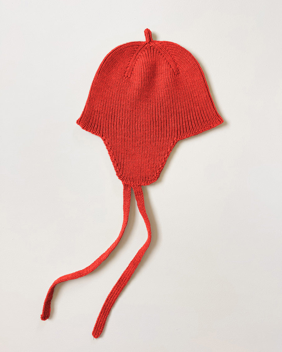 Woolen hat Kota - red