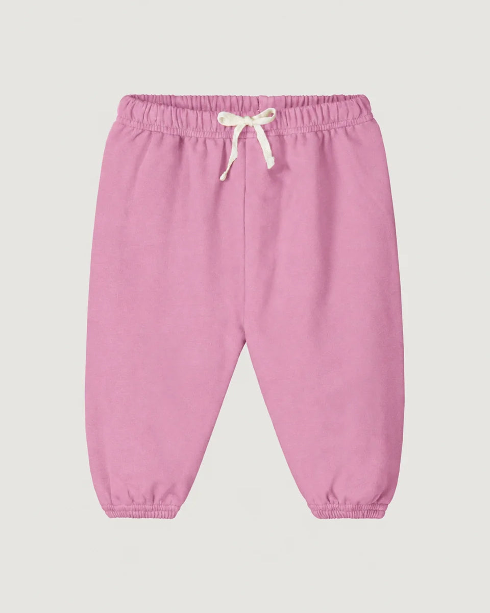Baby track pants - bubblegum