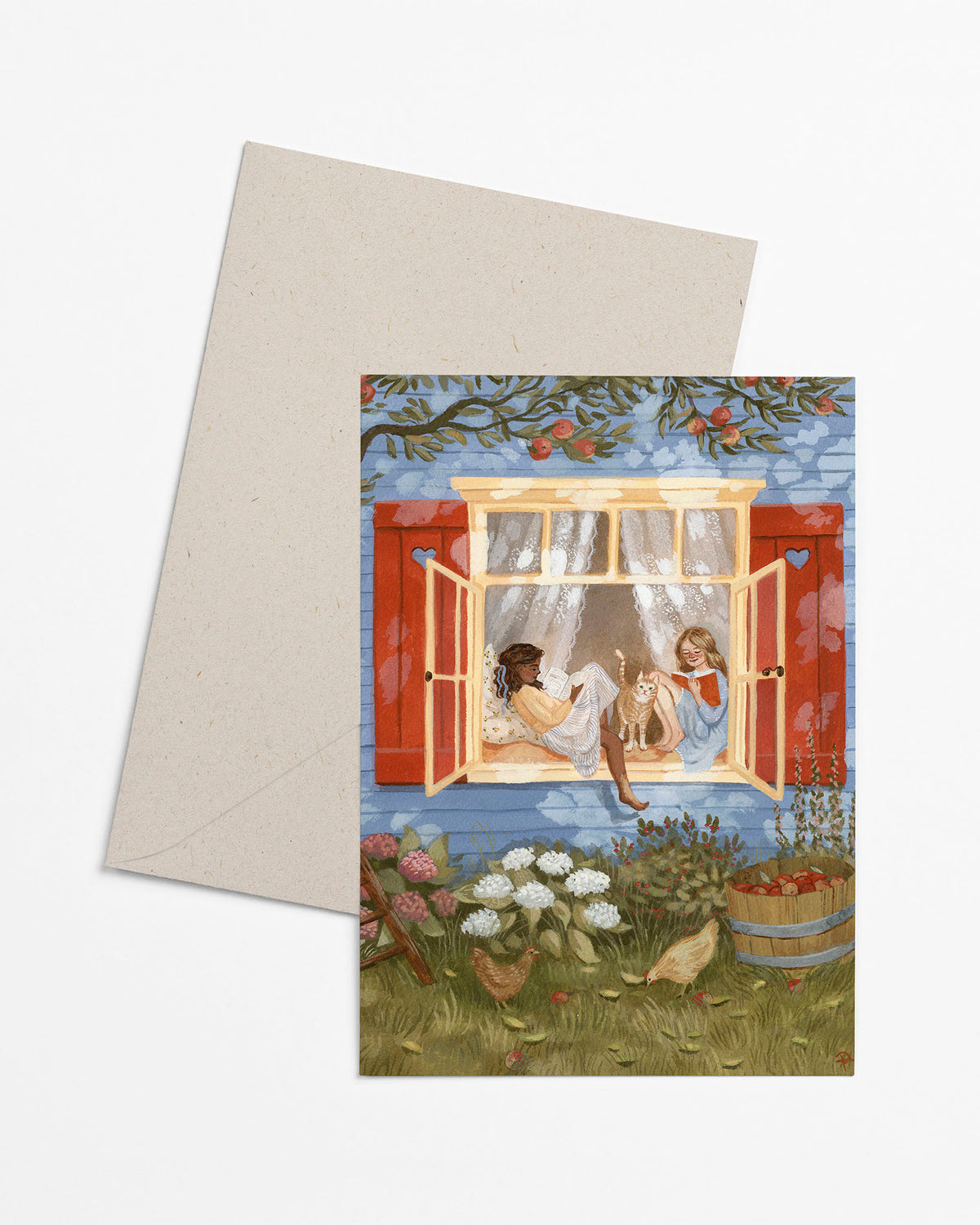 Folded card - feels like spring