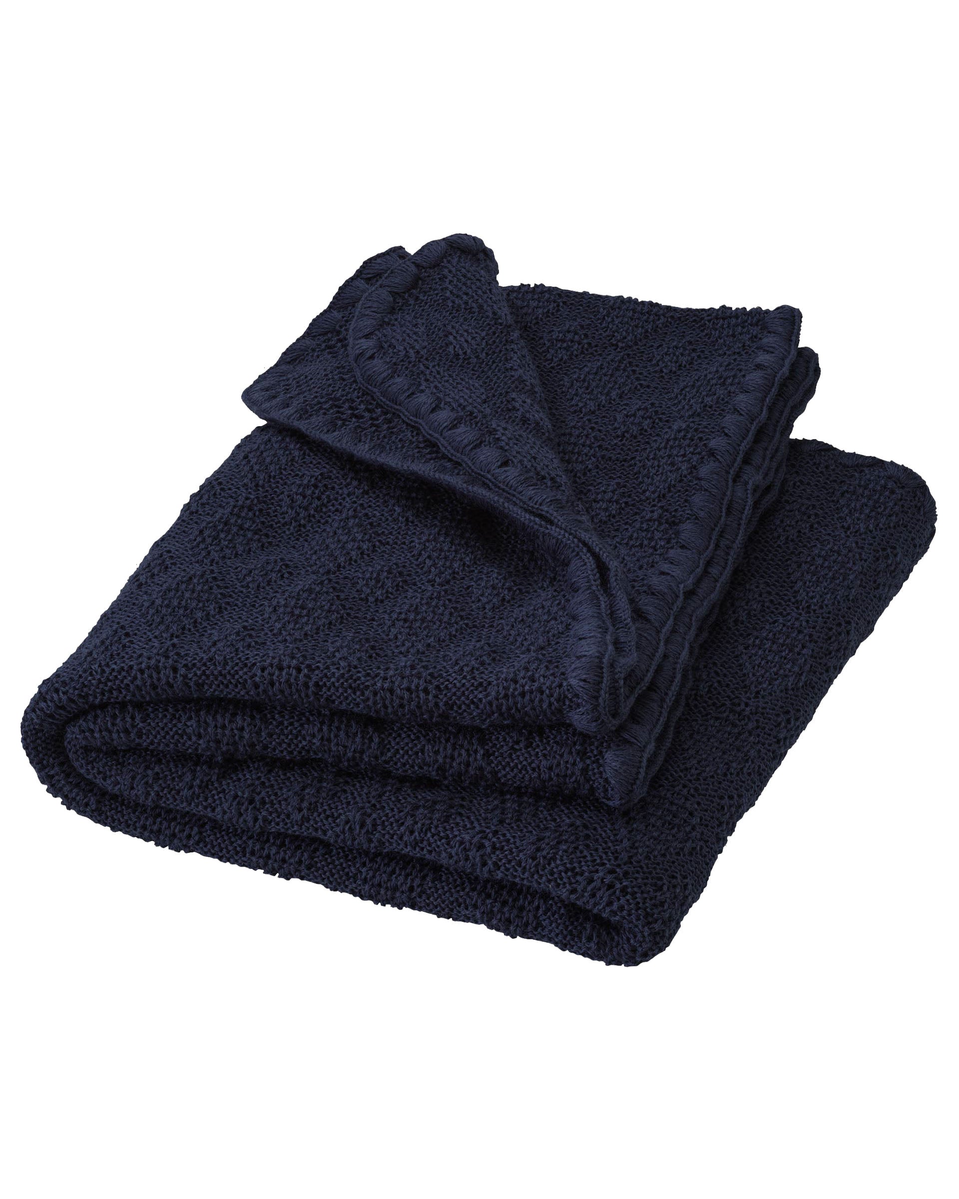 Baby Blanket Wool - navy (Exclusive by Ziloen) 