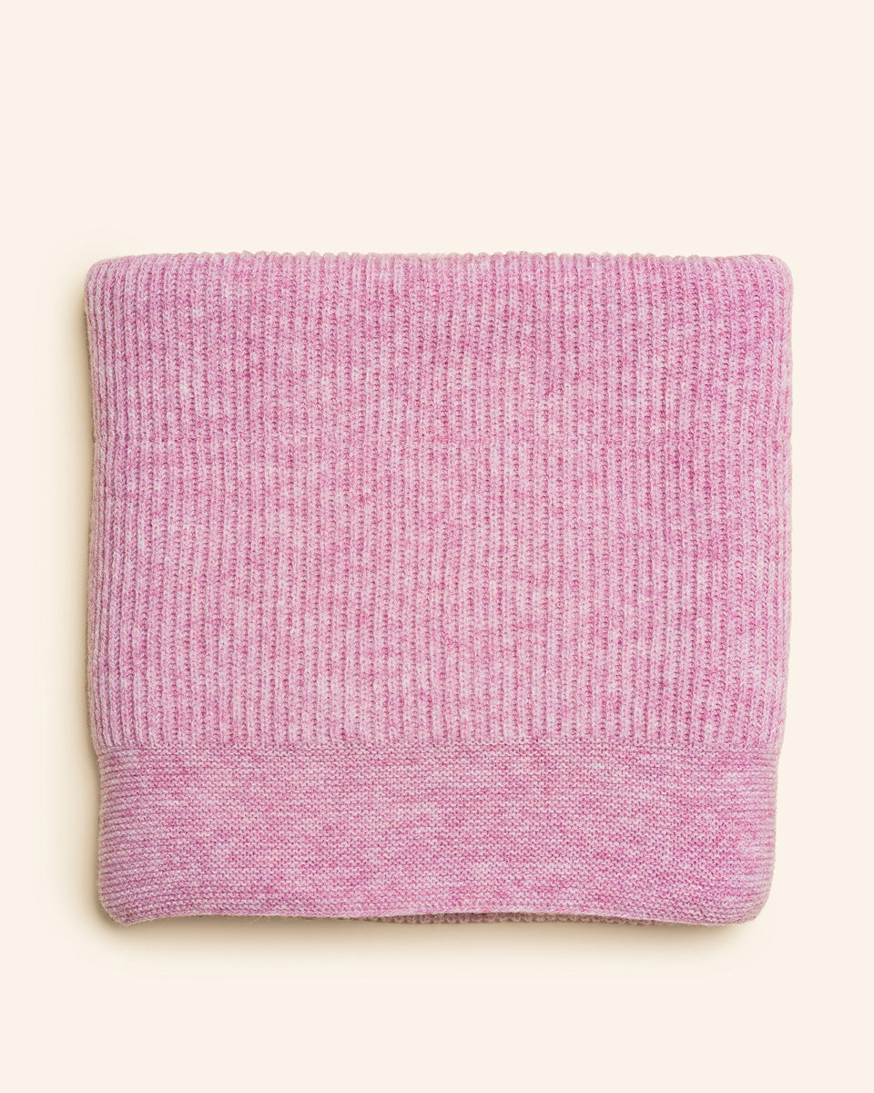 Crib blanket Gaston - cotton candy