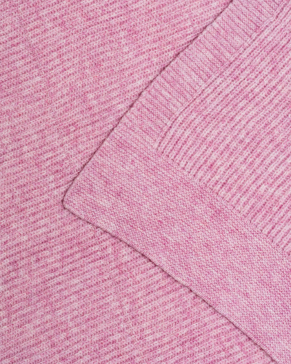 Crib blanket Gaston - cotton candy