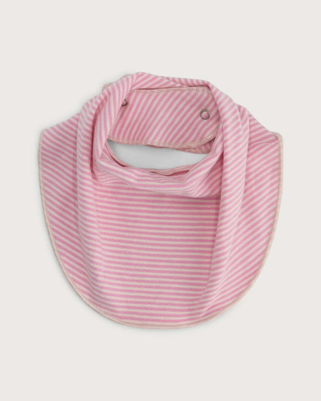 Baby bib - bubblegum/cream