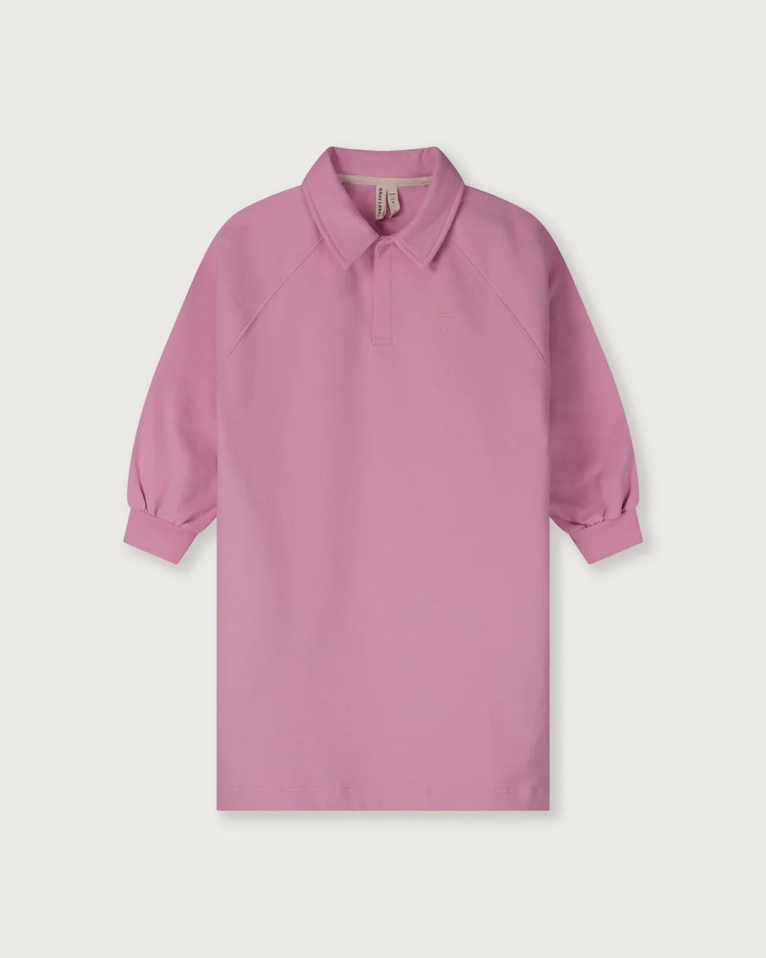 Polo dress - bubblegum