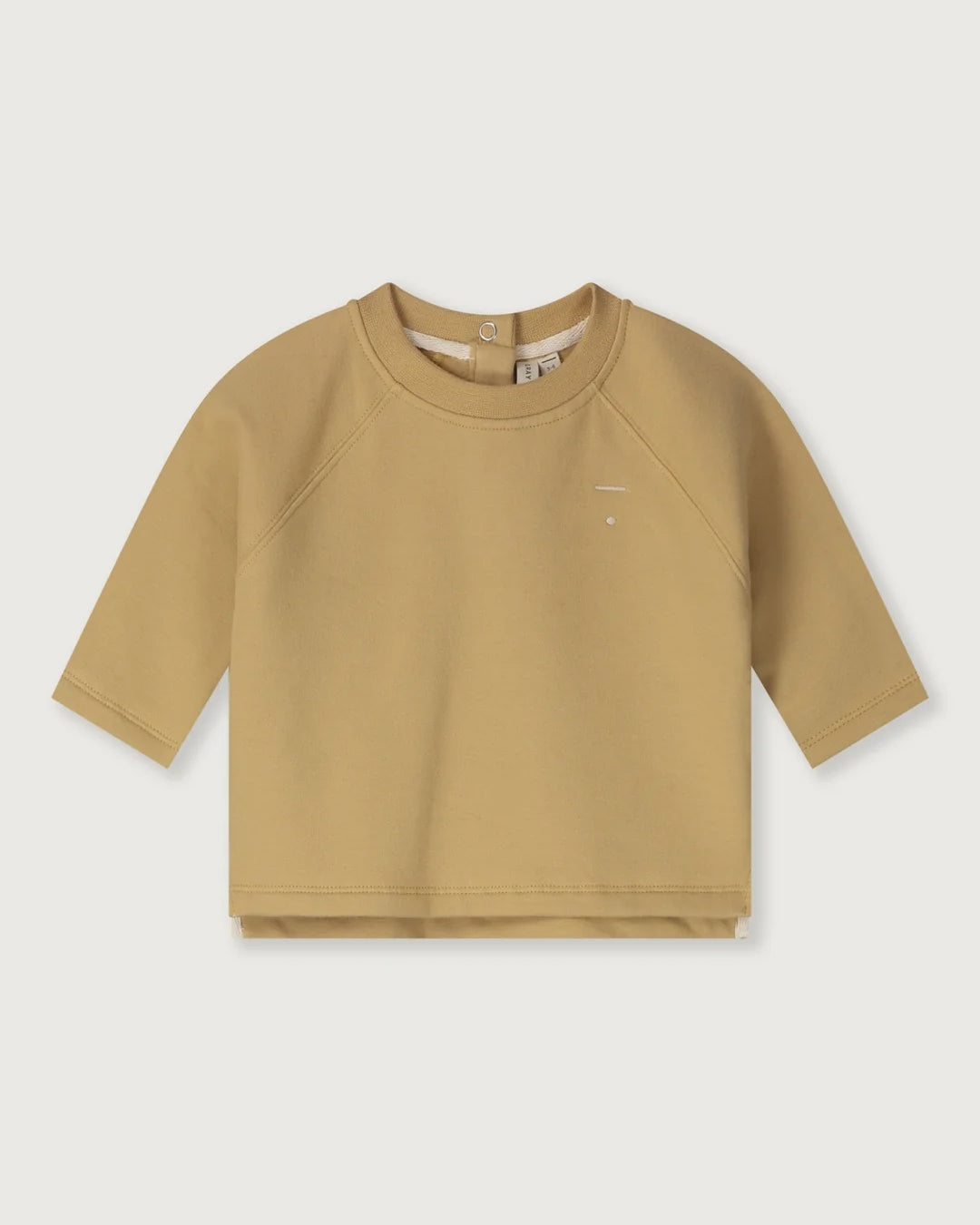 Oversized baby sweater - grey melange