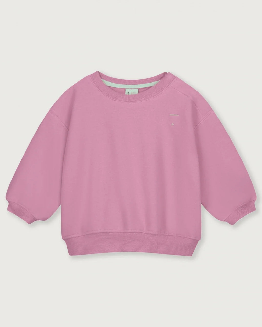 Oversized baby sweater - bubblegum