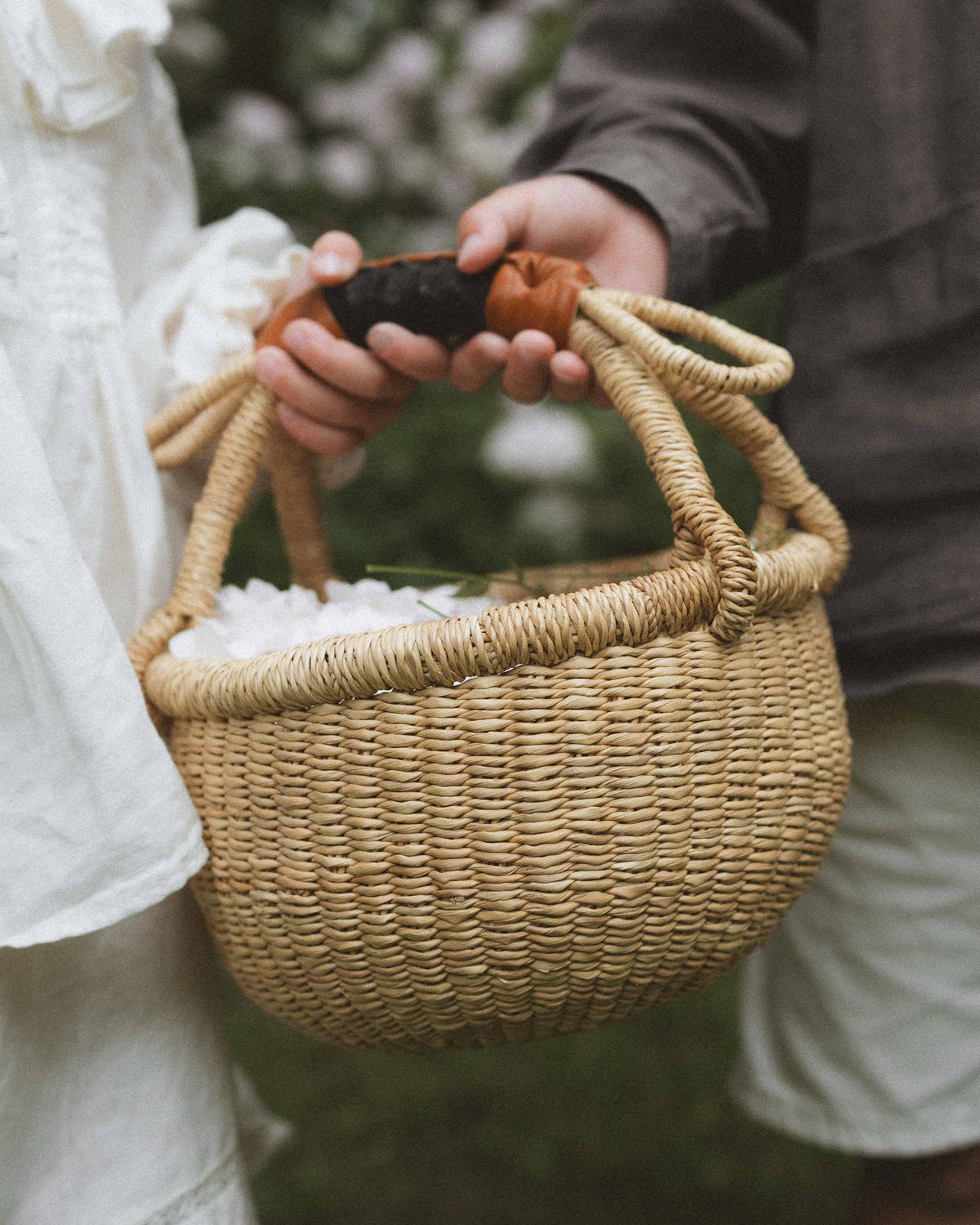 Handwoven Basket ø 15-20cm