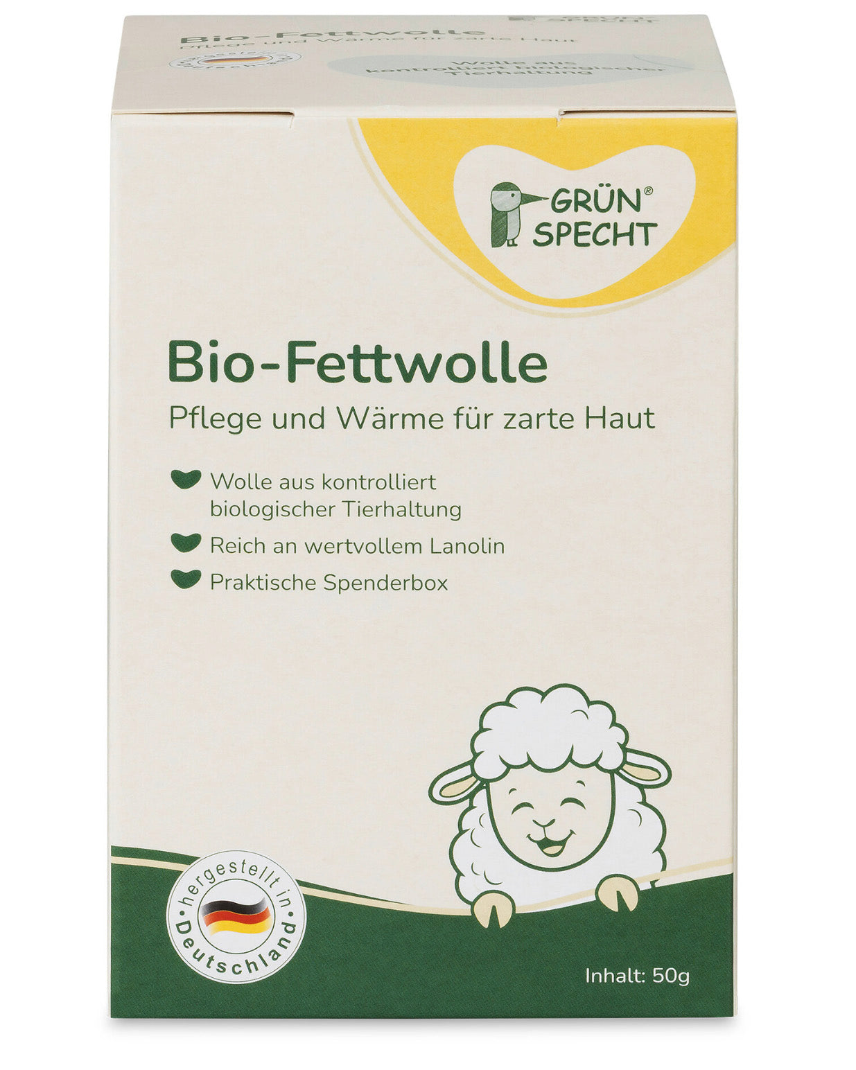 Organic Wool Fleece (50 grams)