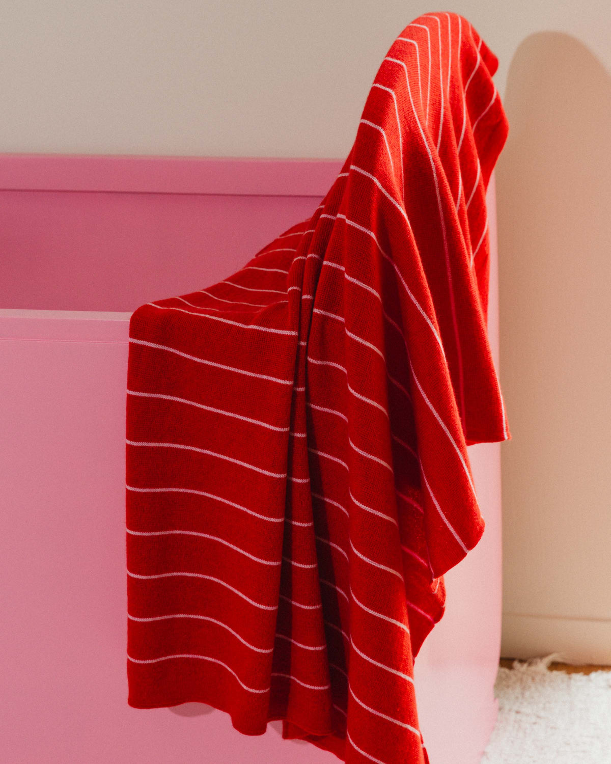 Blanket Harry - red/cotton candy