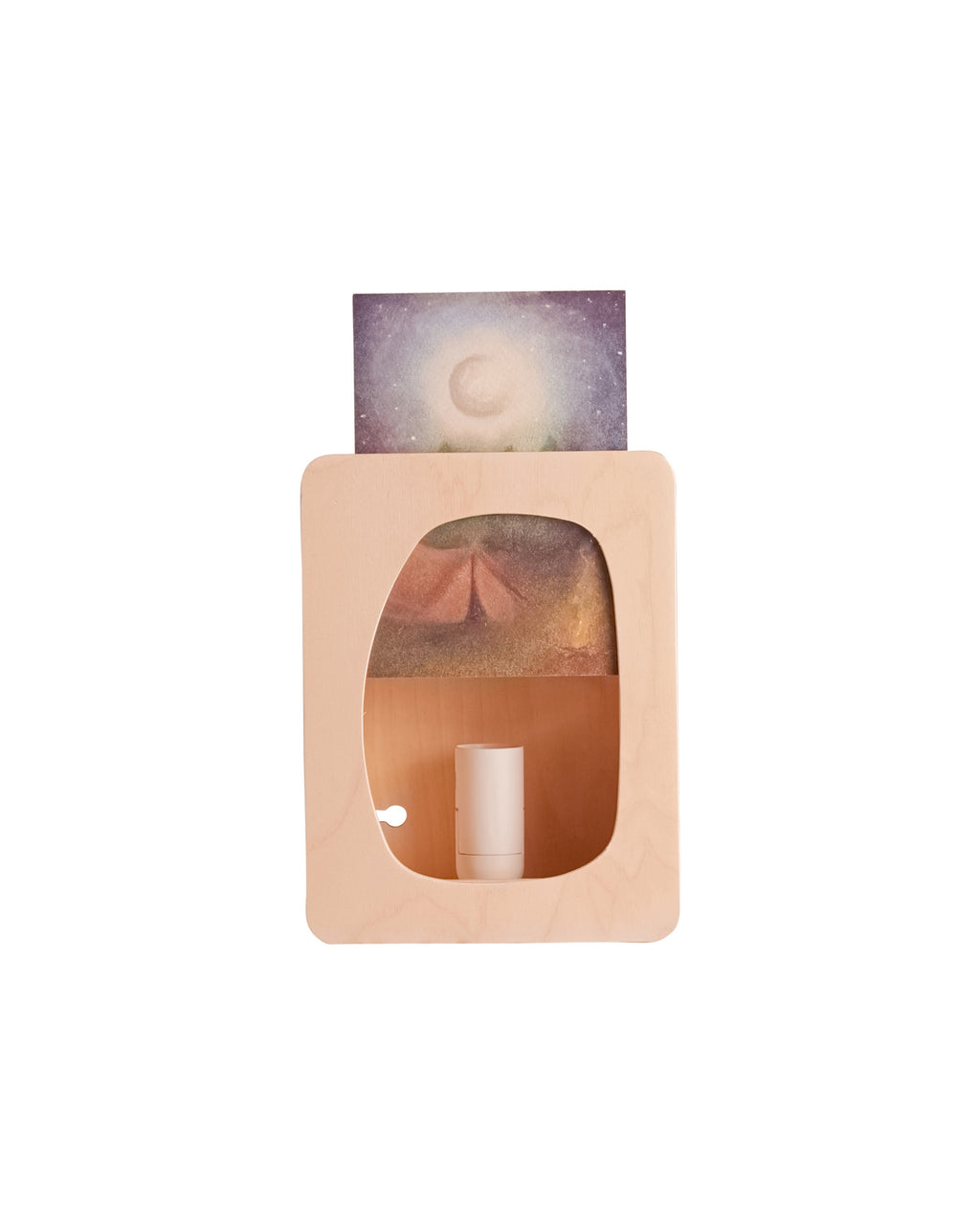 Wooden photo light - arc