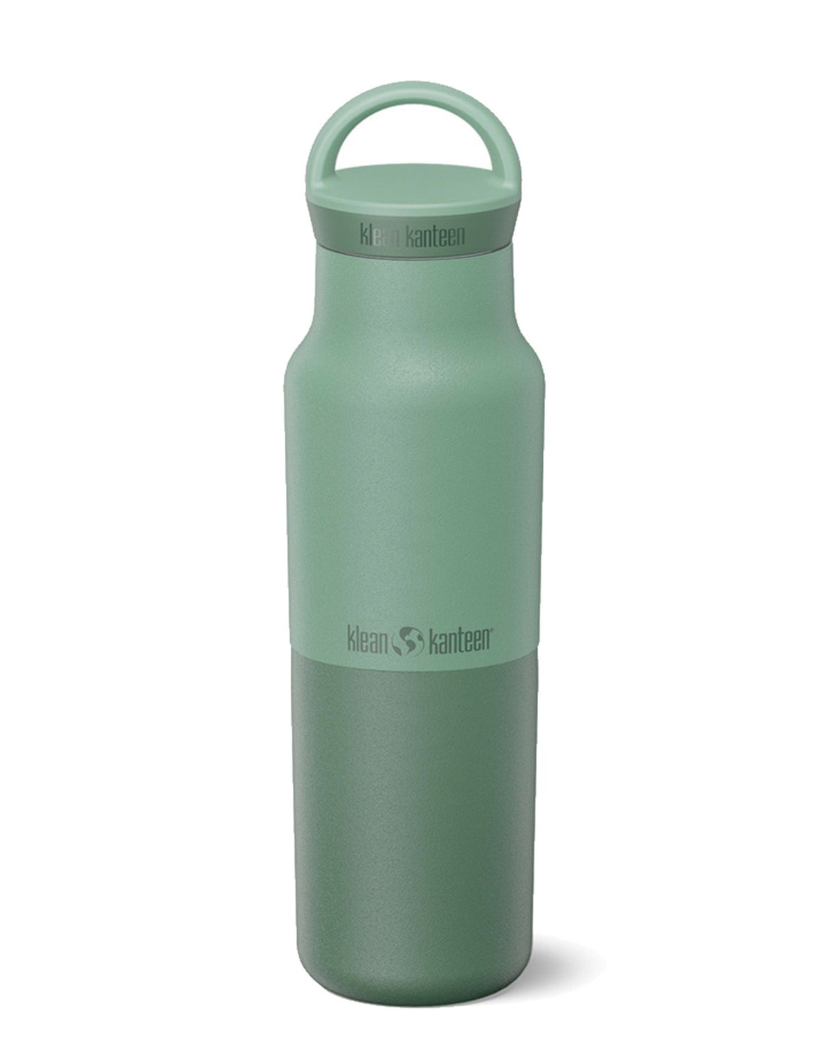 Insulated Classic bottle 355 ml with arch loop cap - iceberg green