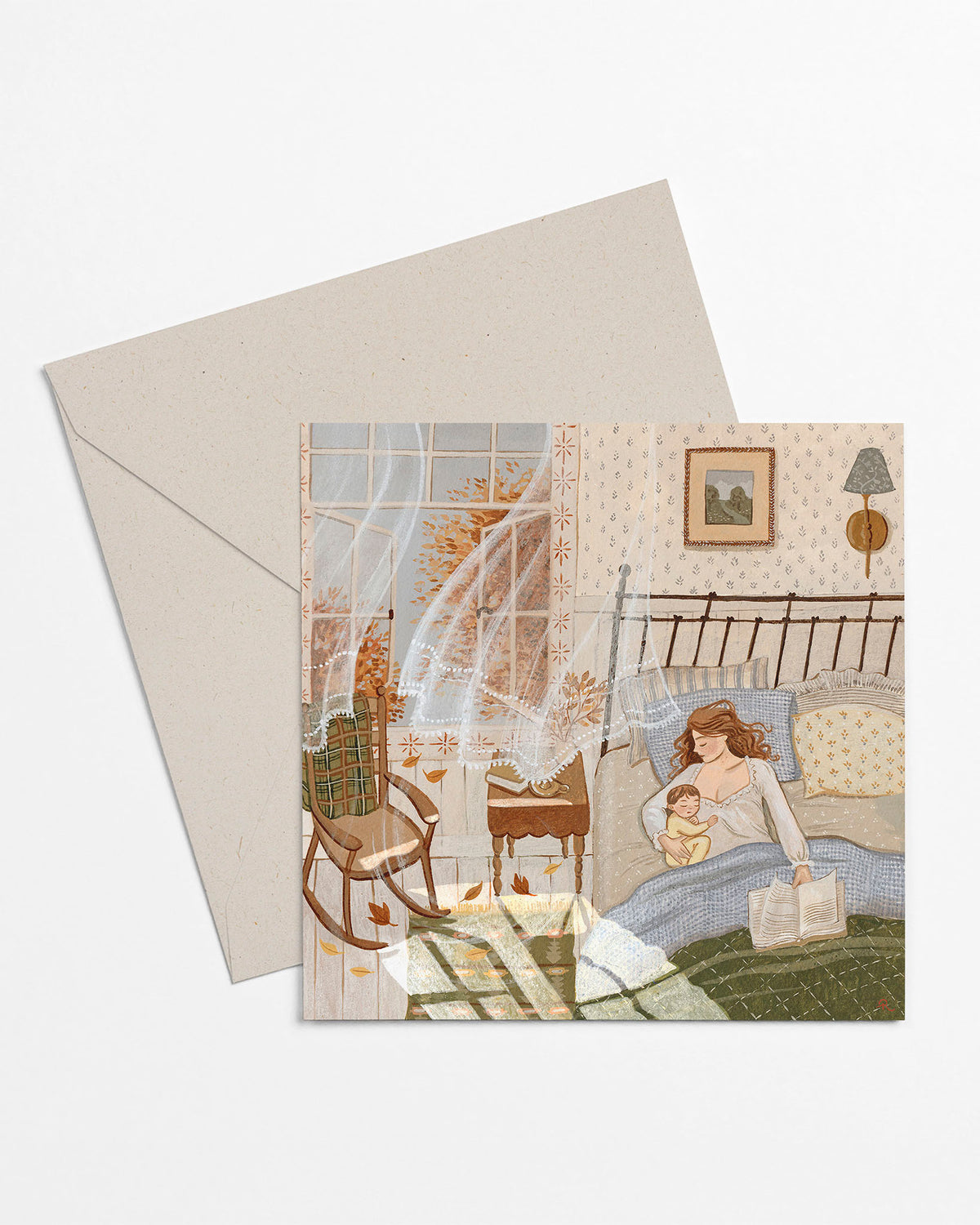 Folded card - summer slumber 