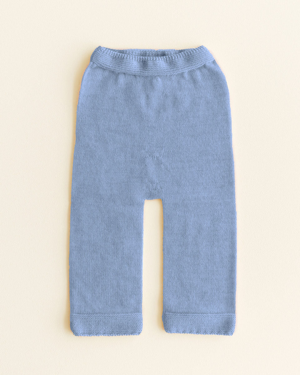 Wool pants - light blue 
