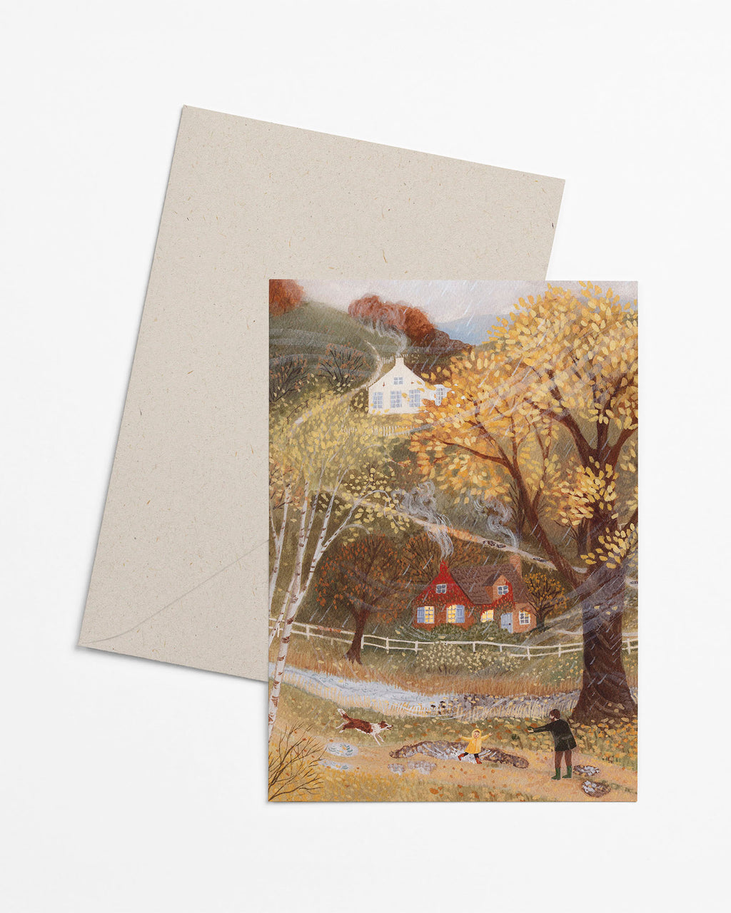 Folded card - harvest season 