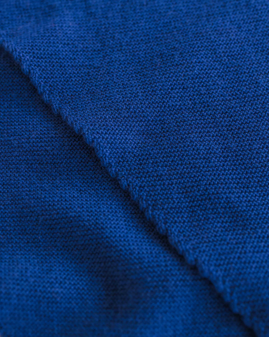 Soft wool scarf Josephina - cobalt blue 