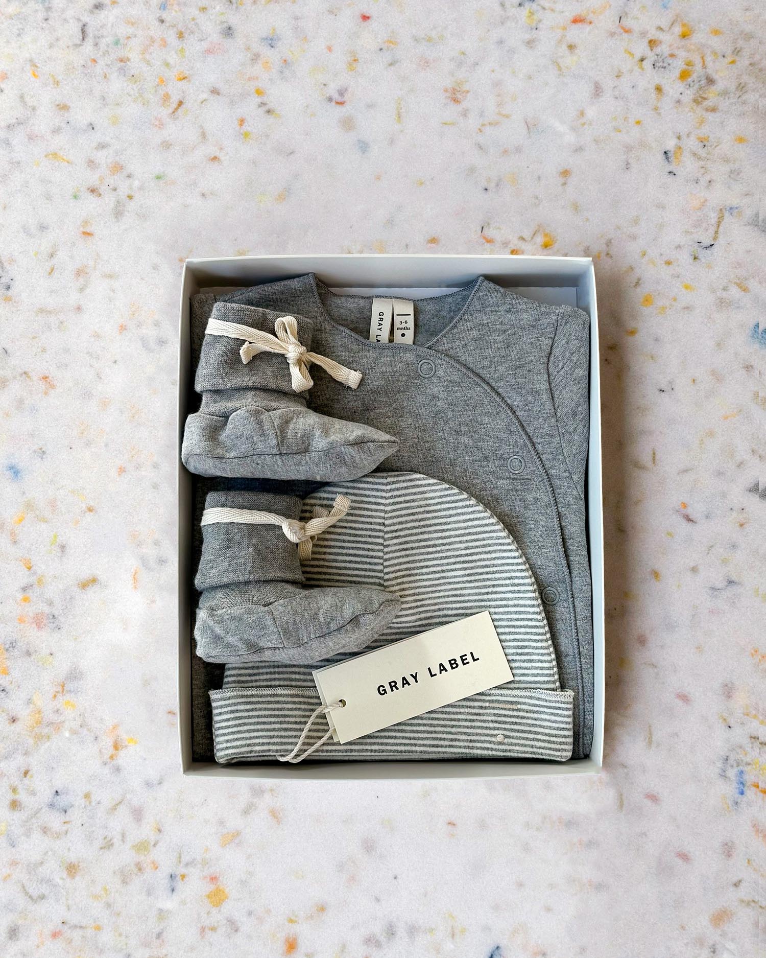 Soft starter set - gray melange