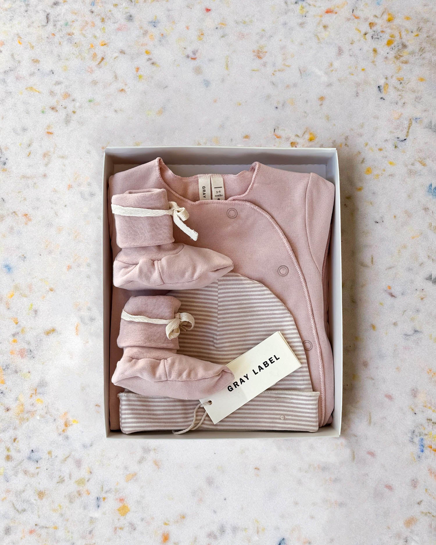 Soft starter set - faded pink