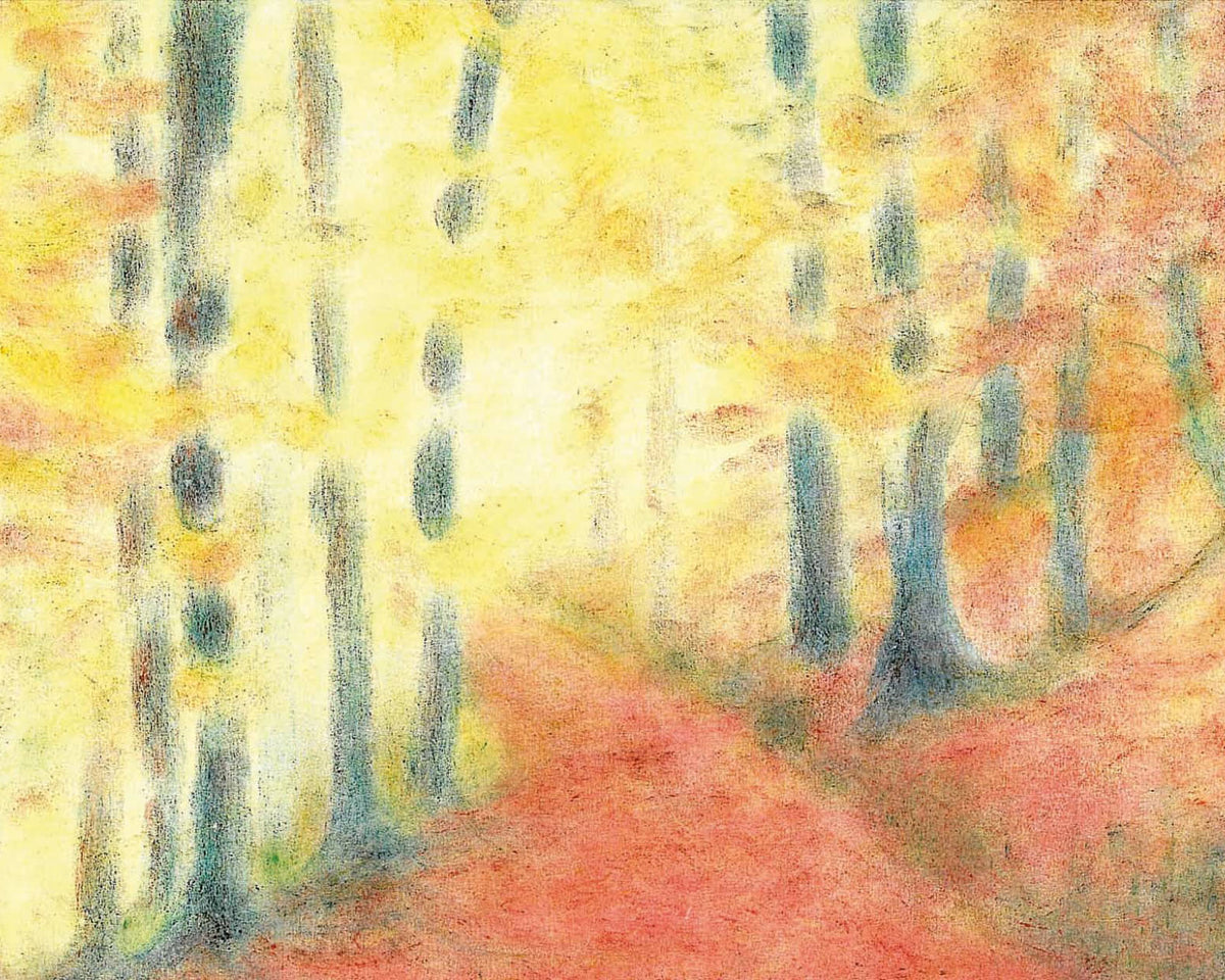Postcard - autumn forest