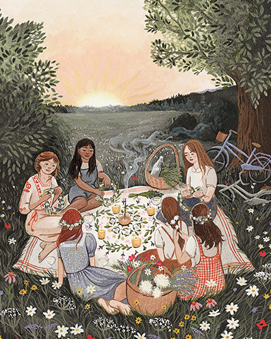 Single card - summer solstice