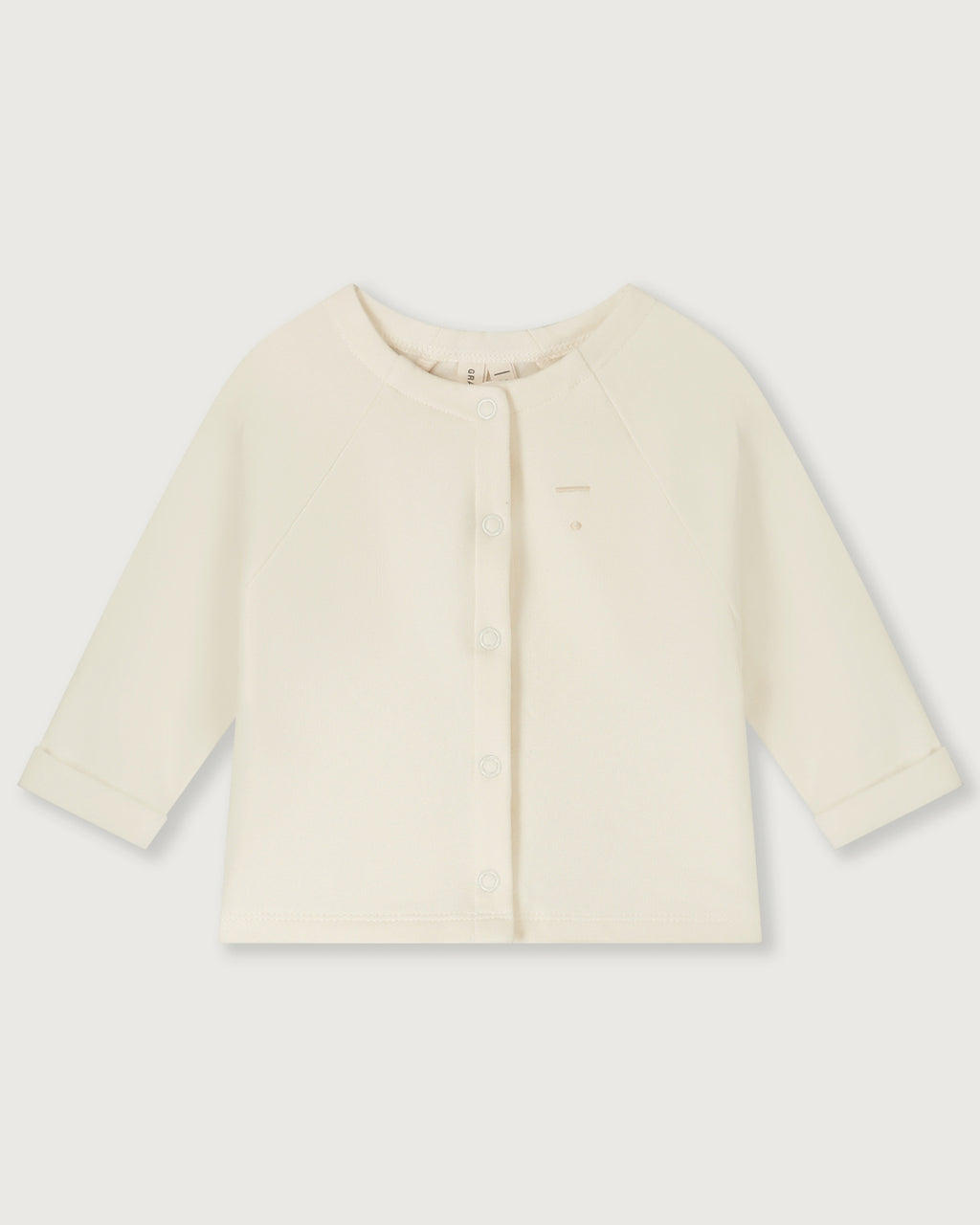 Baby raglan vest - cream