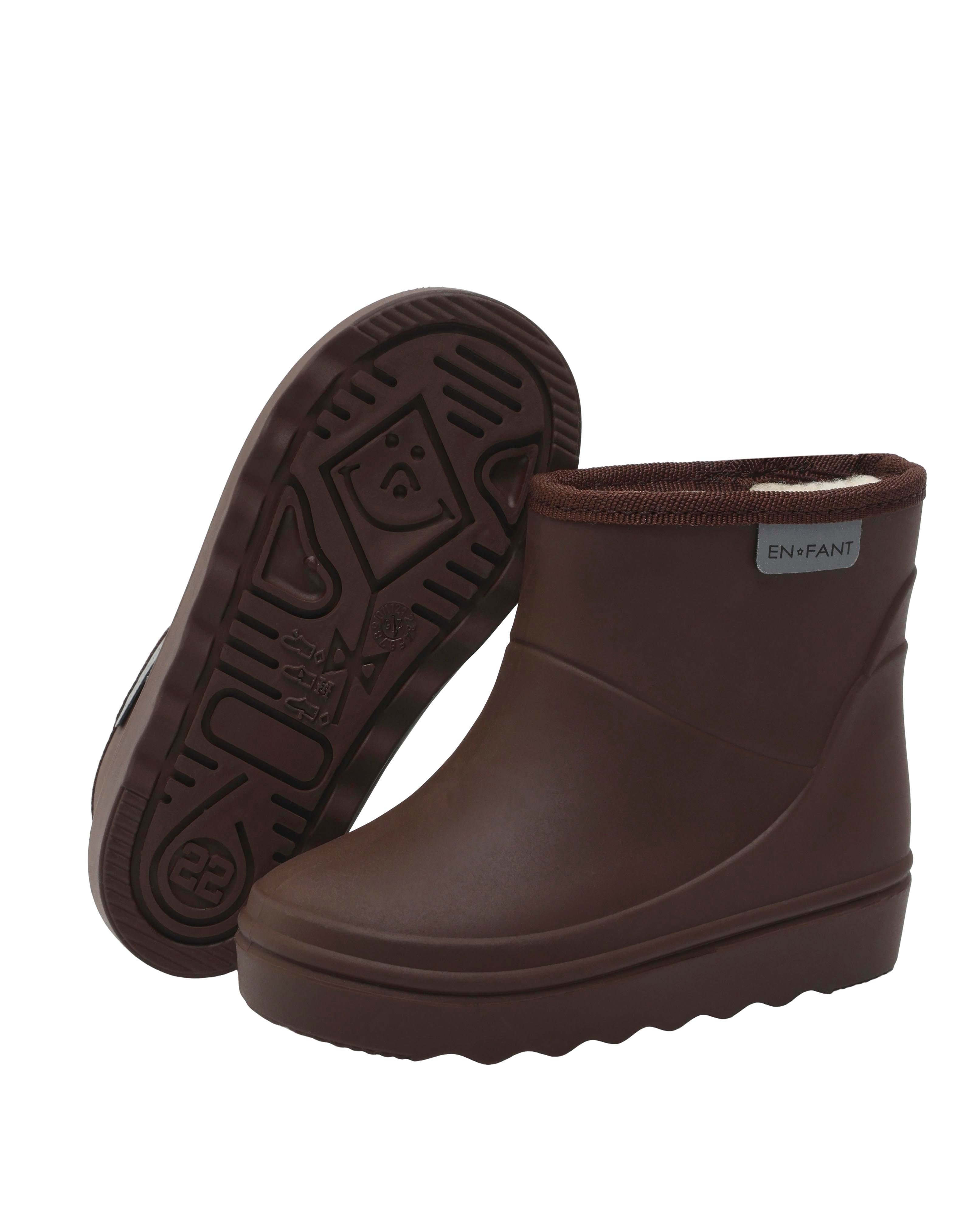 Thermoboots short - coffee bean 