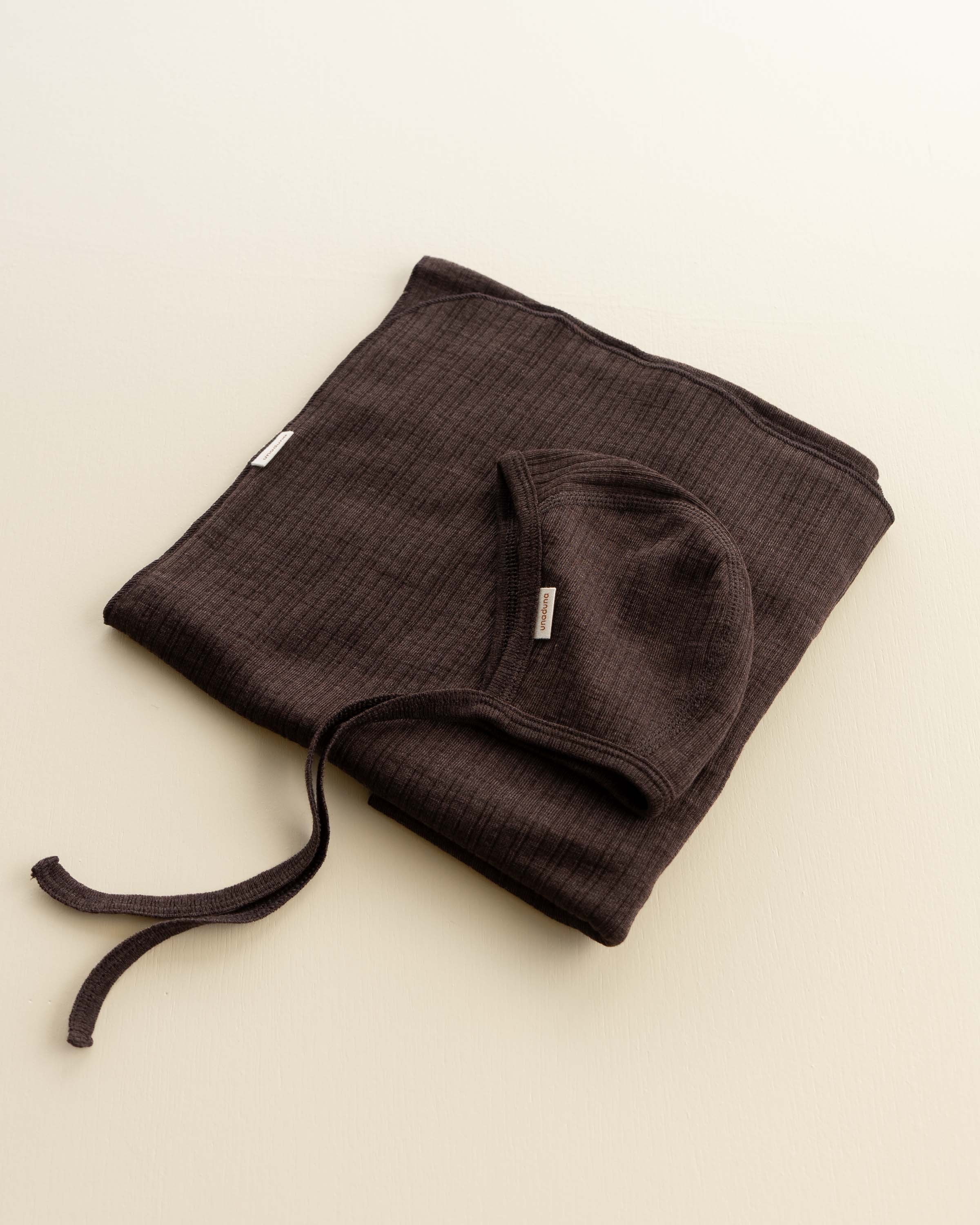 Baby blanket made of wool/silk - maca