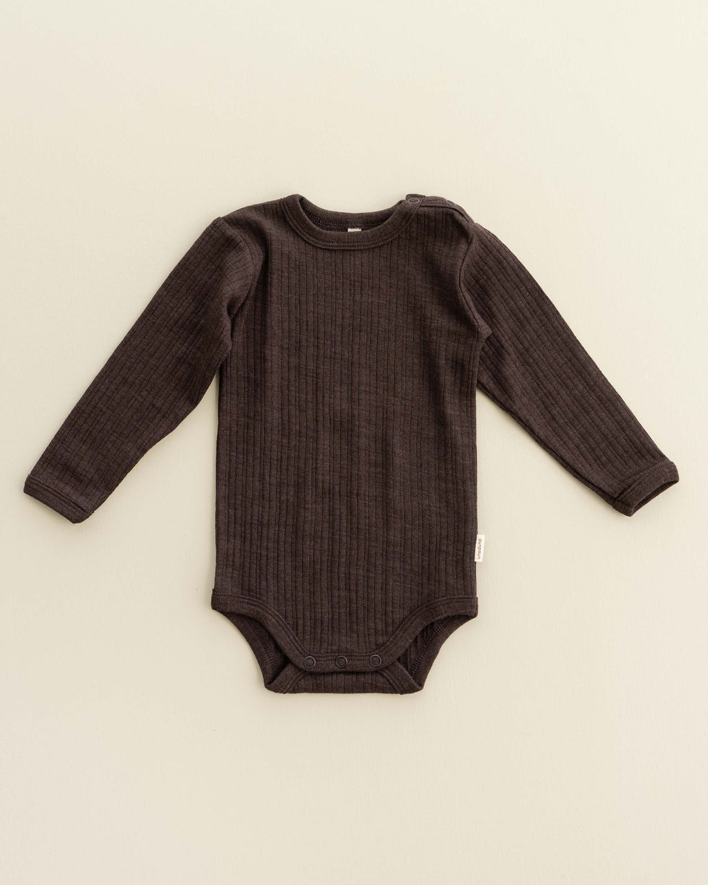  Body longsleeves rib wool/silk - wakame