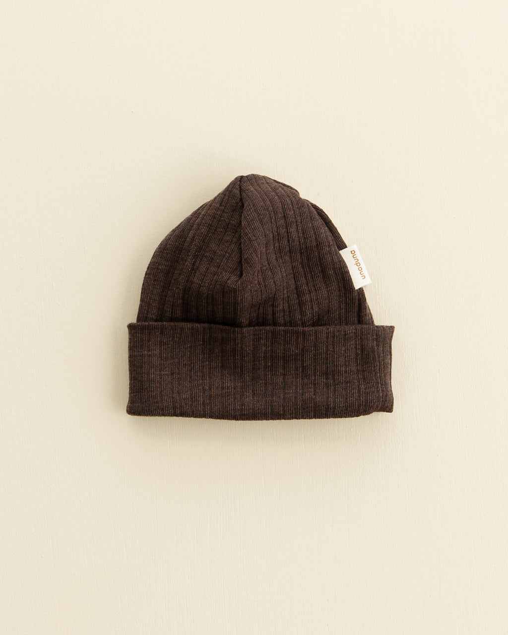 Baby hat rib wool/silk - wakame