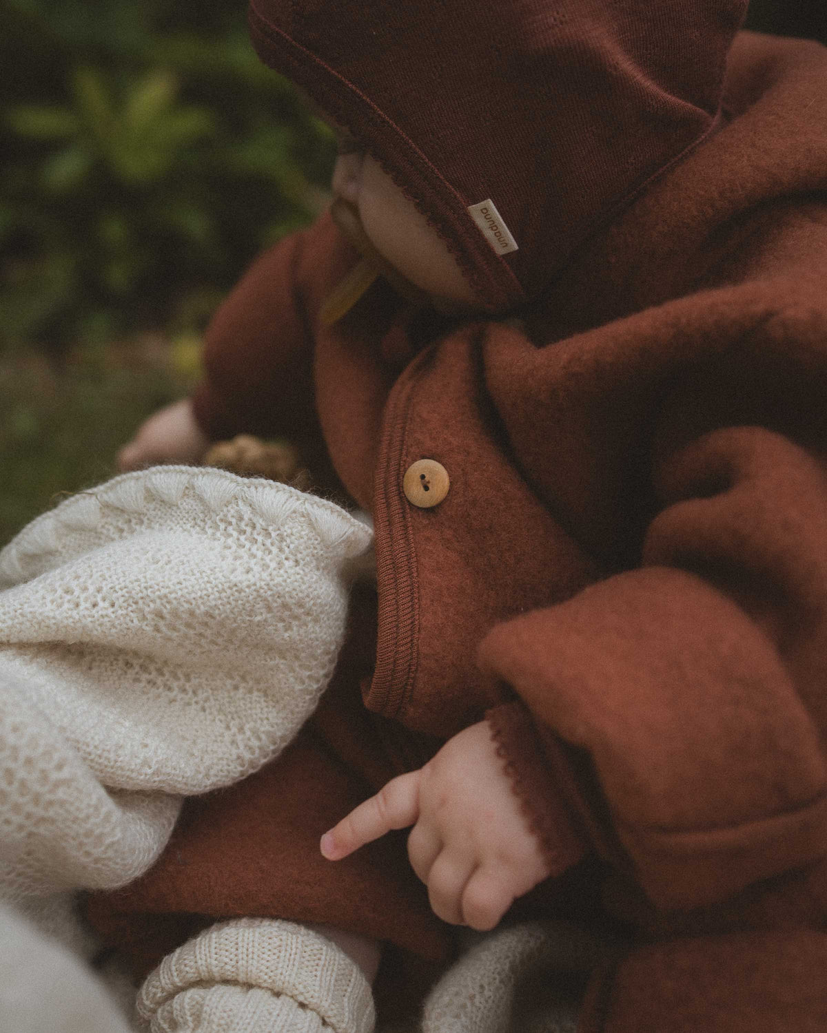 Overall Wool Fleece - henna dune