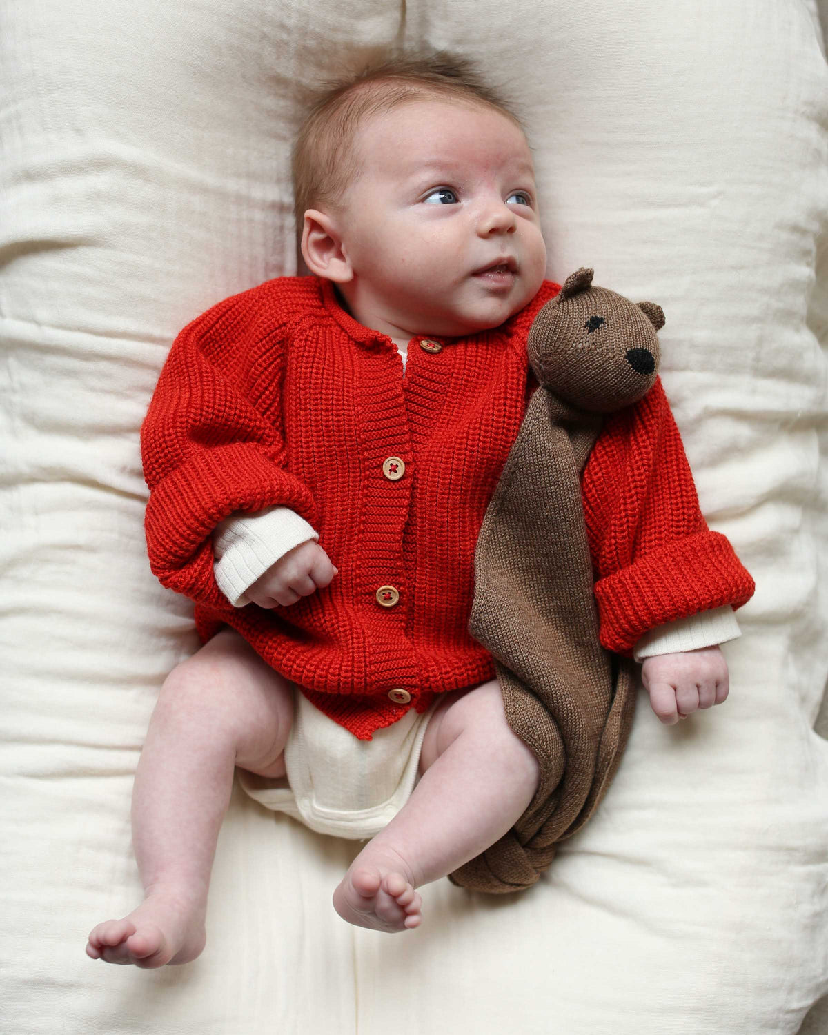Cardigan Inga - red