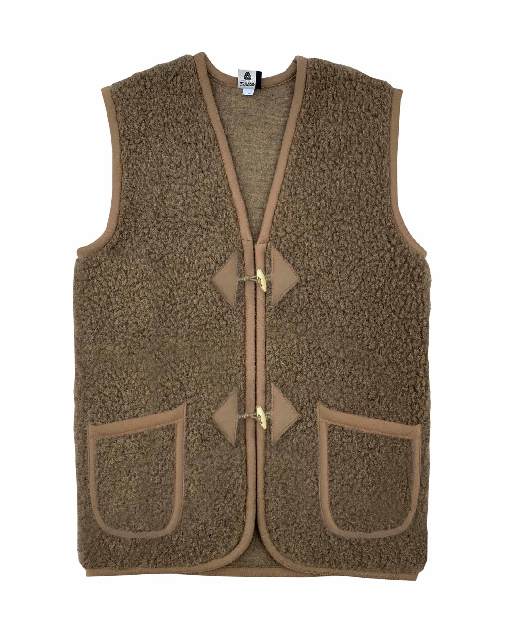 Alwero bodywarmer bruin dames