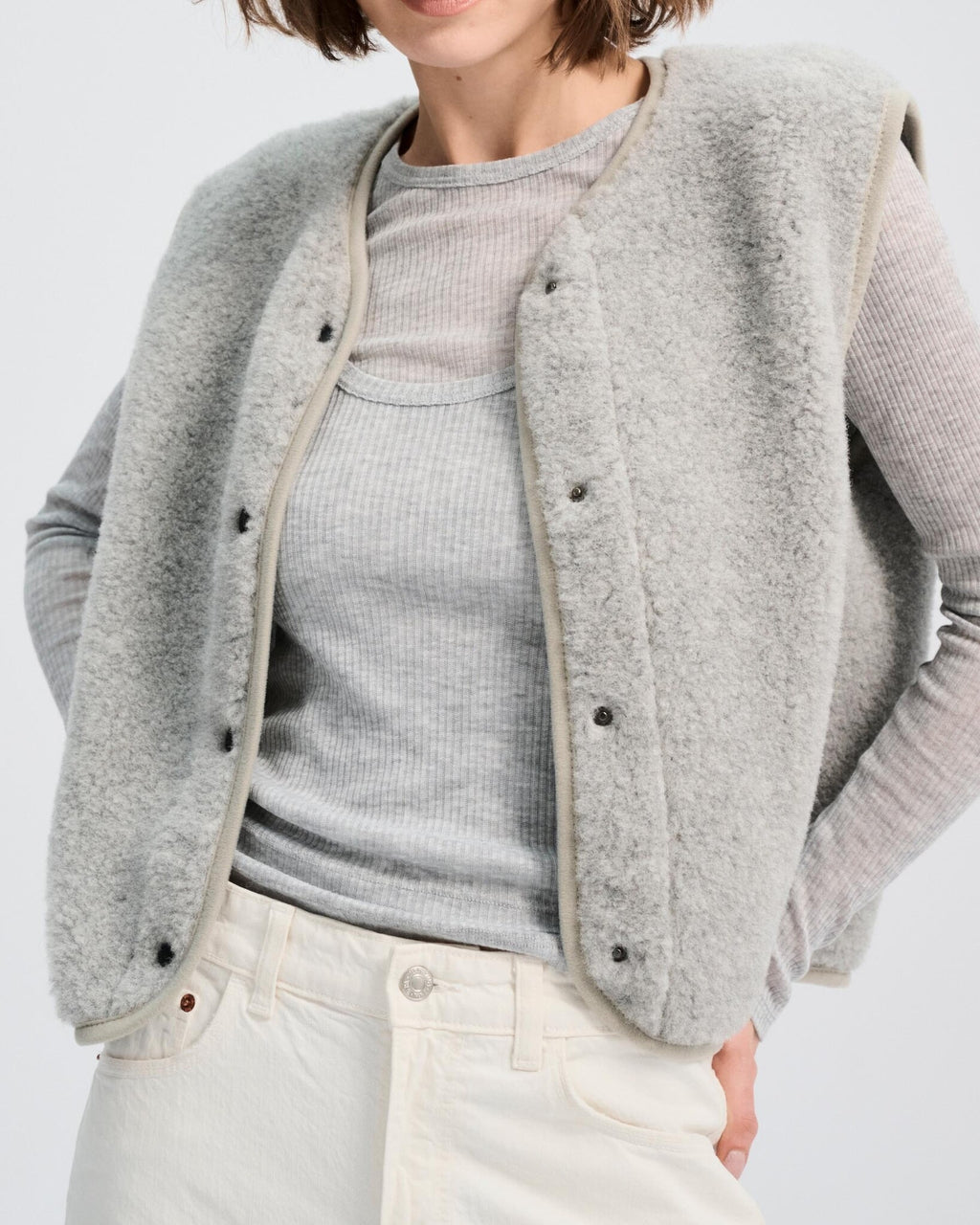 Alwero Dames bodywarmer TYB - silver1
