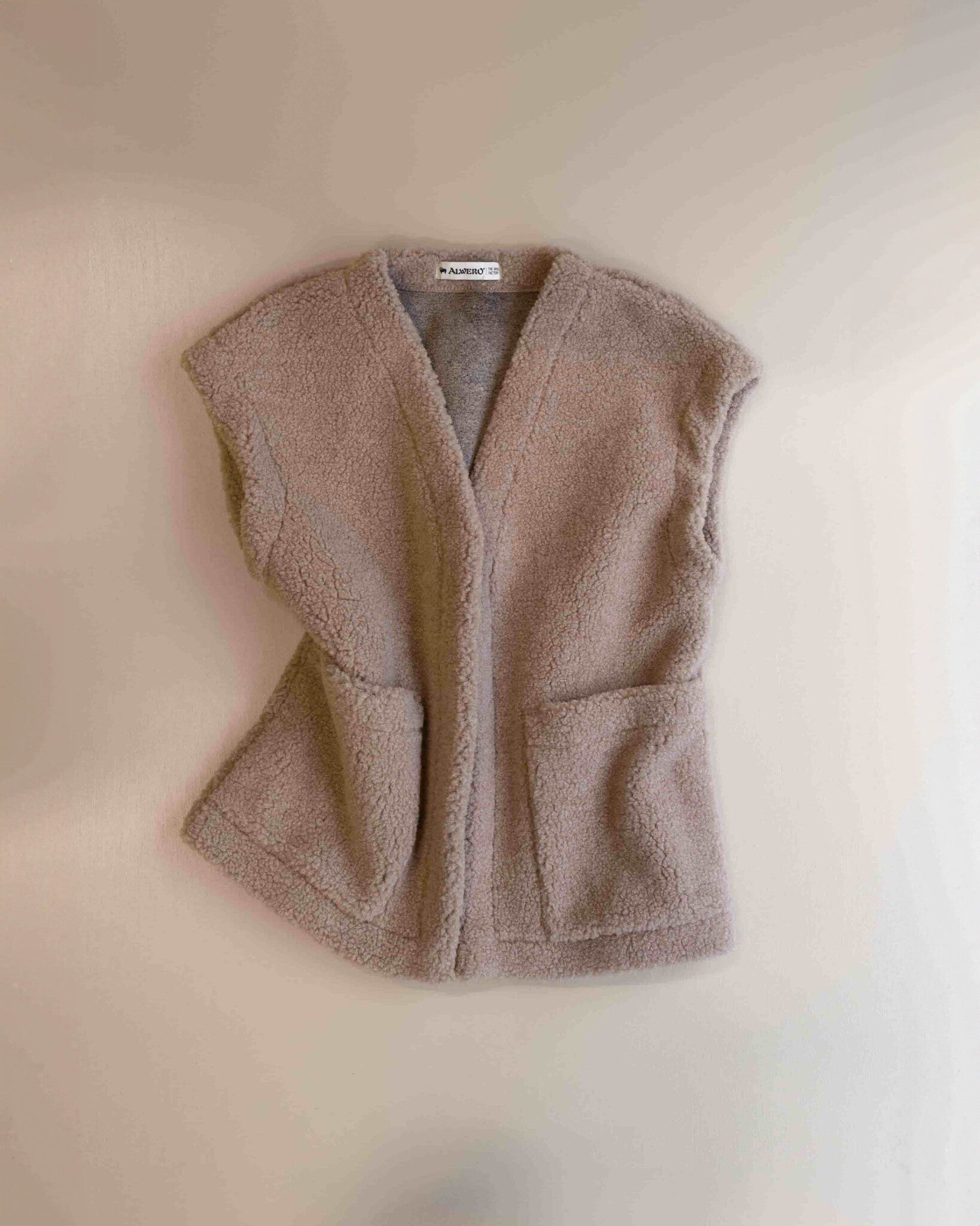 Alwero dames vest APPA - tan-2