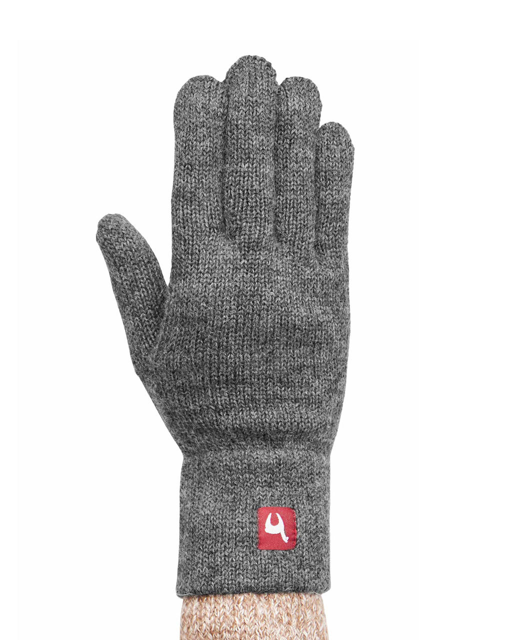 Apu Kuntur handschoenen alpaka grijs