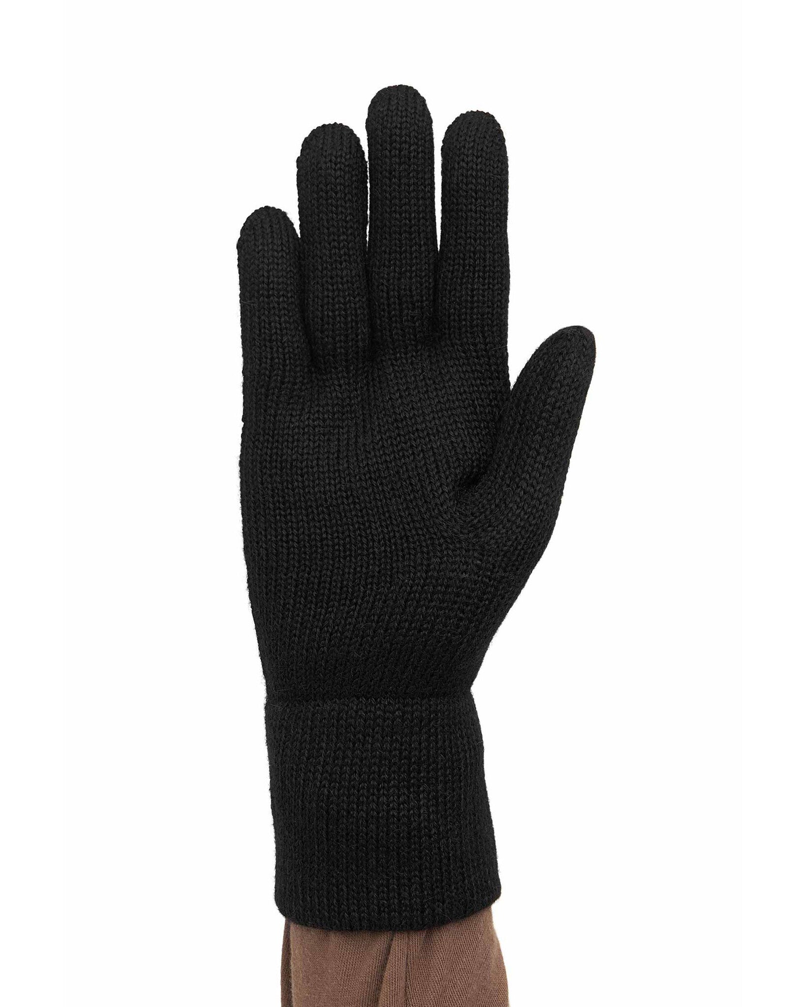 Apu Kuntur handschoenen alpaka zwart_2